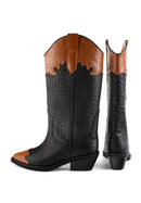 Bottes Night In Texas - Noir Et Marron
