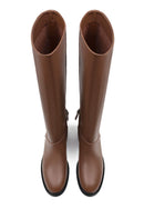 Simple Boots - Brown