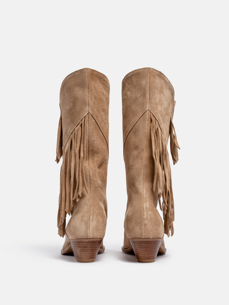 Bottines Super Freak - Beige