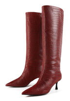Bottes Somebody Told Me - Bordeaux