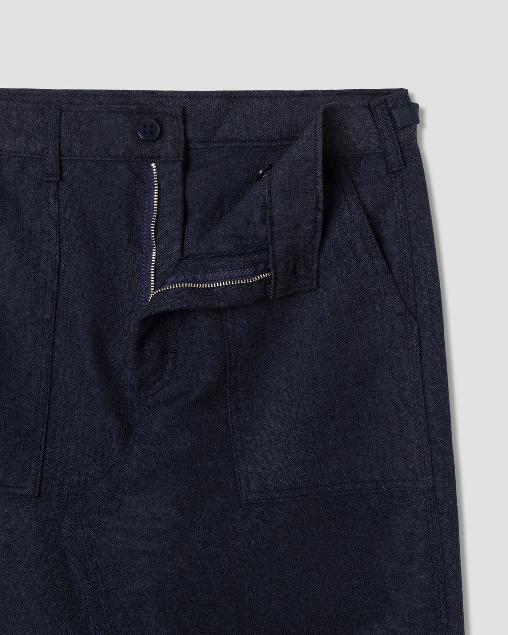 K Pant - Navy Wool