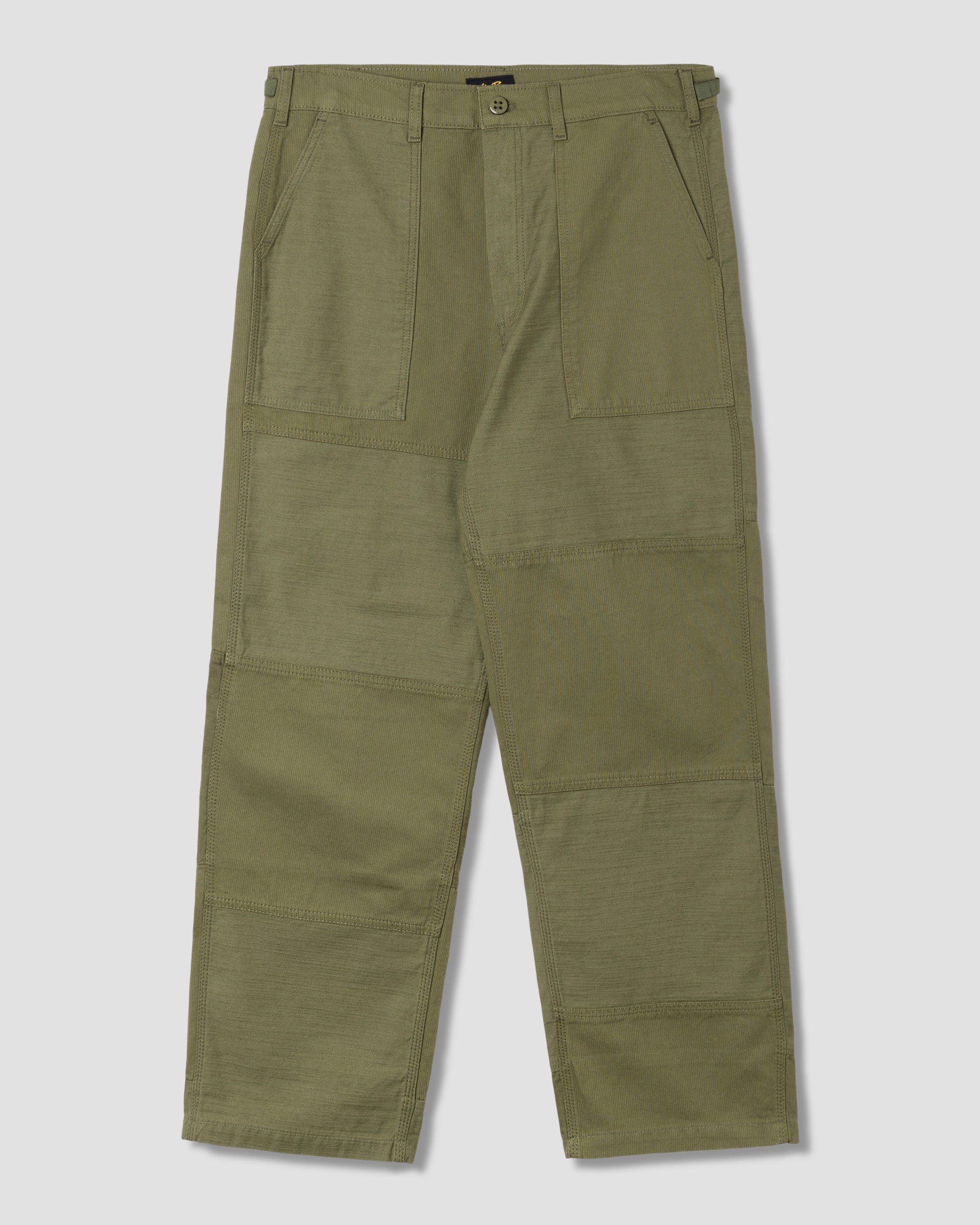 Pantalón K - Popelina/Satén Oliva