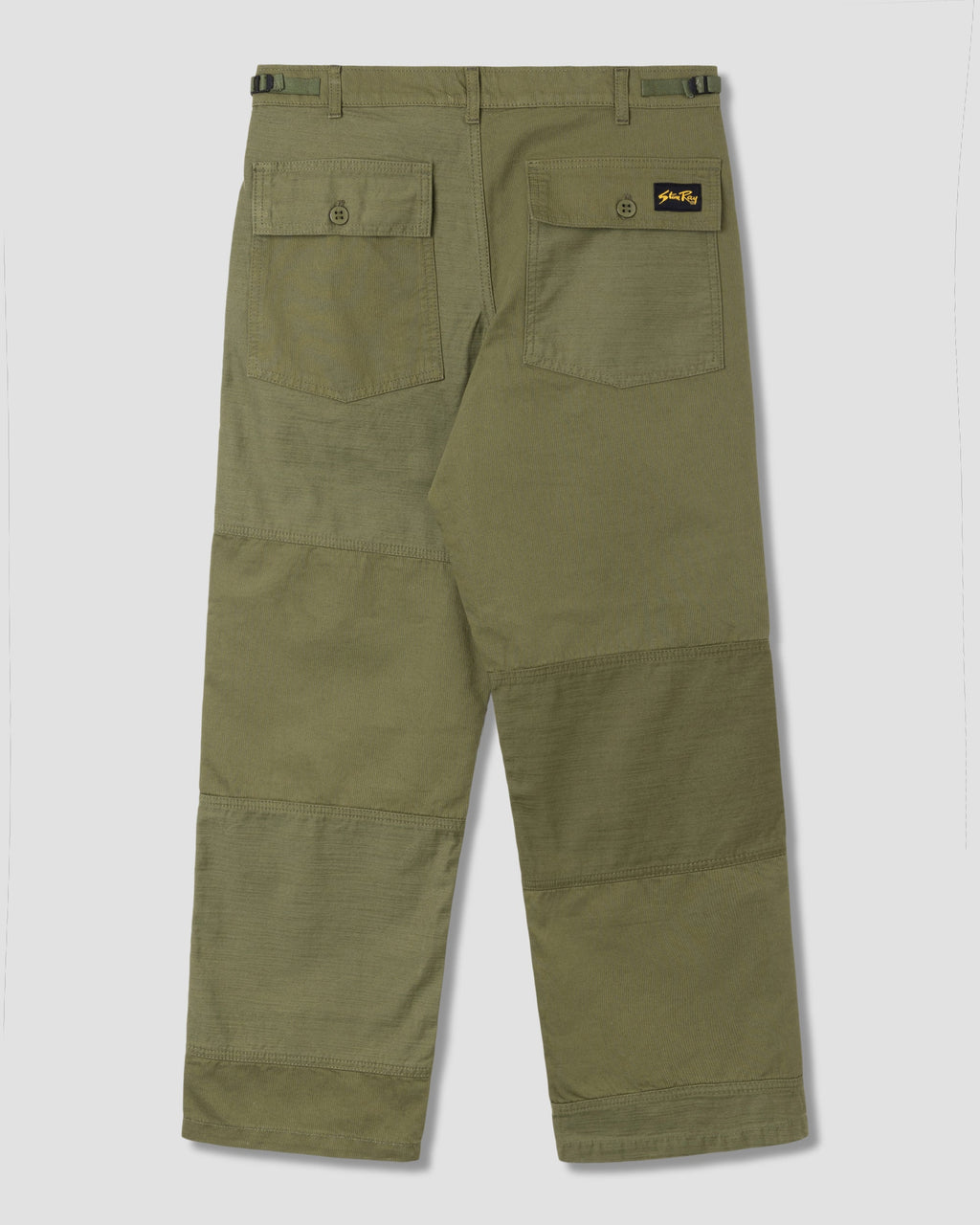 Pantalón K - Popelina/Satén Oliva