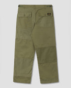 Pantalón K - Popelina/Satén Oliva