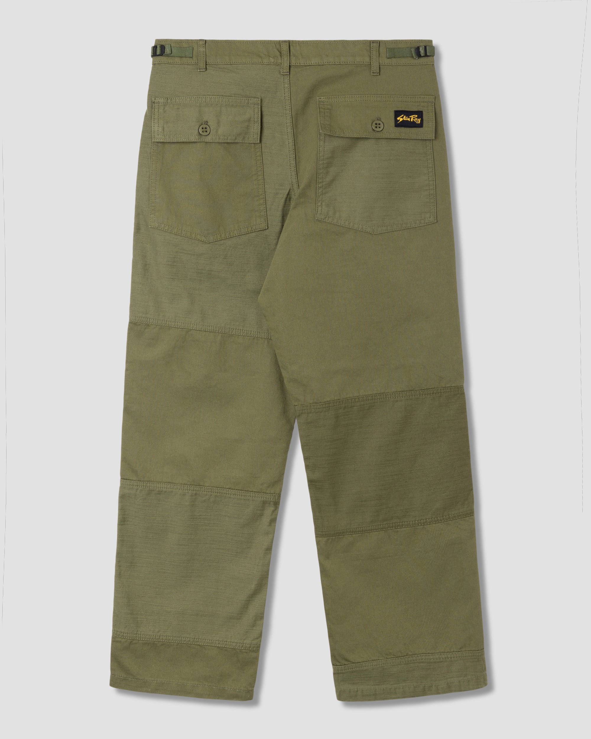 Pantalón K - Popelina/Satén Oliva