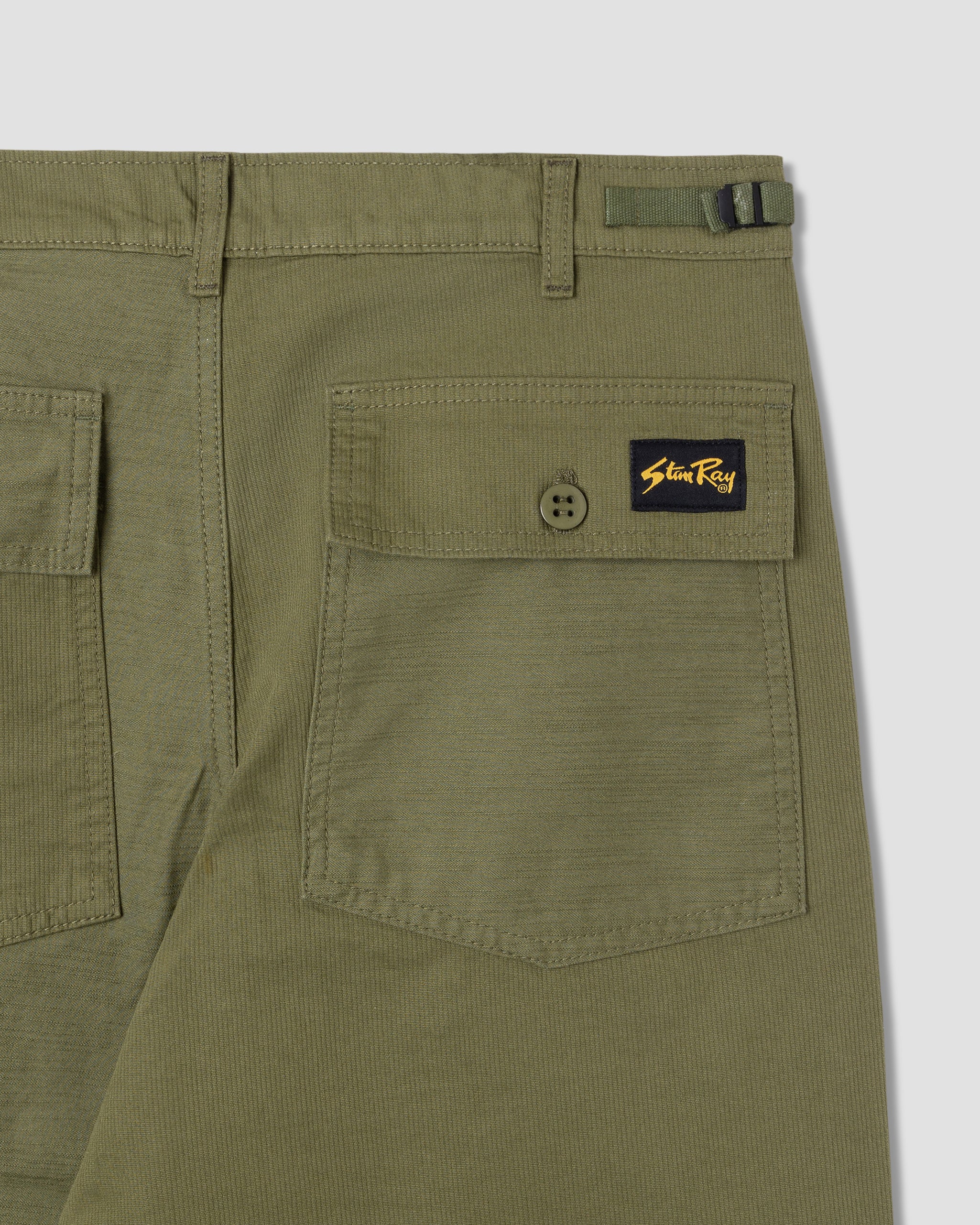 Pantalón K - Popelina/Satén Oliva