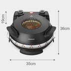 Four posable - Pizza Maker Go - 1500W - Noir