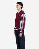 Cardigan Rétro Remix Bordeaux