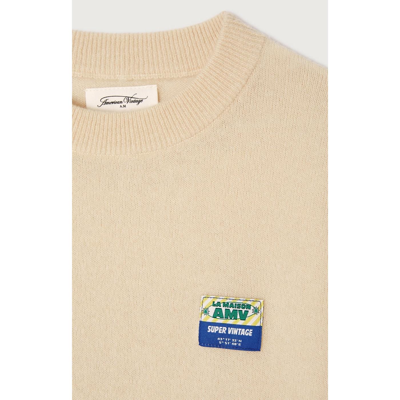 Round-Neck Bubble Jumper - Natural - Kids