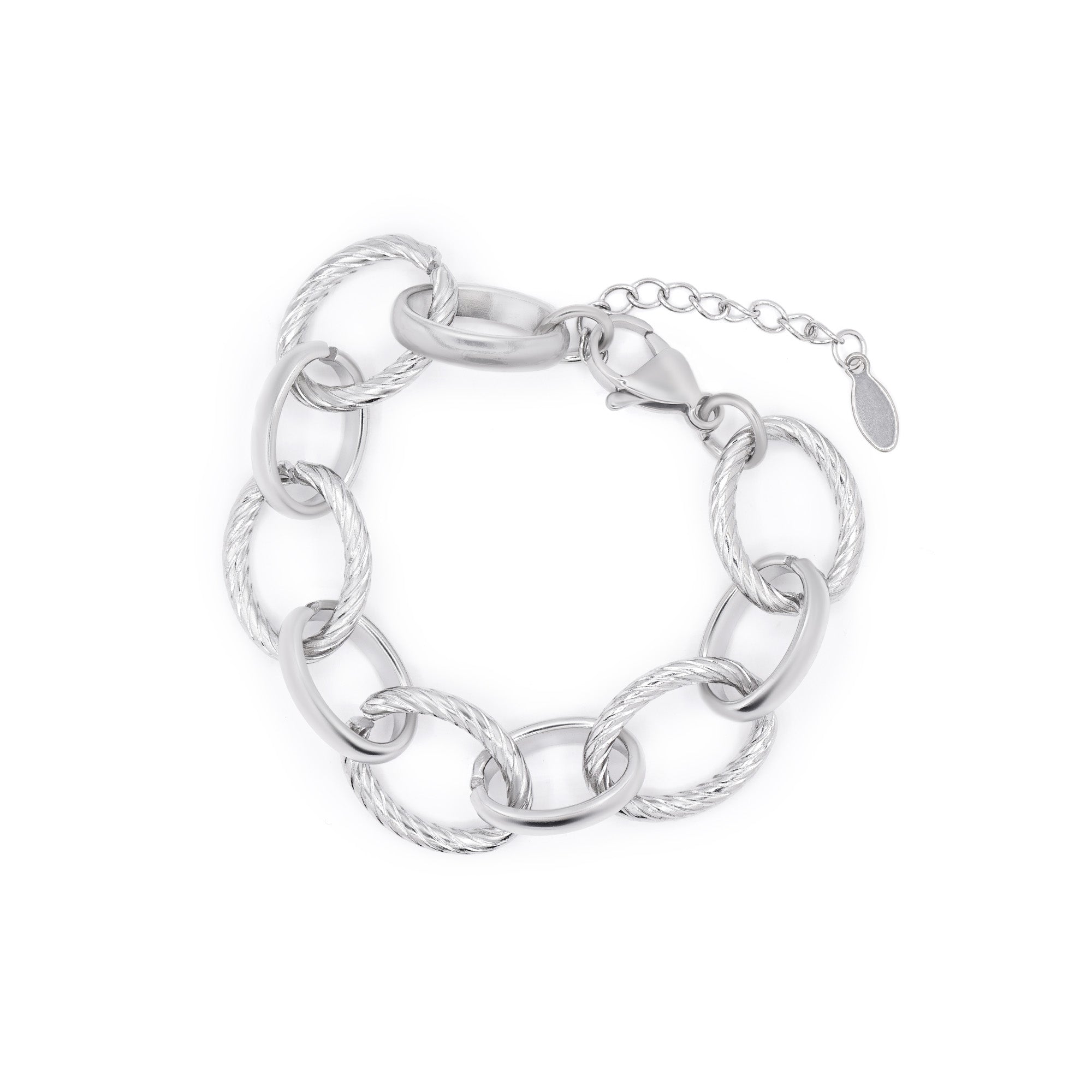 Bracciale "Laura" in acciaio inossidabile