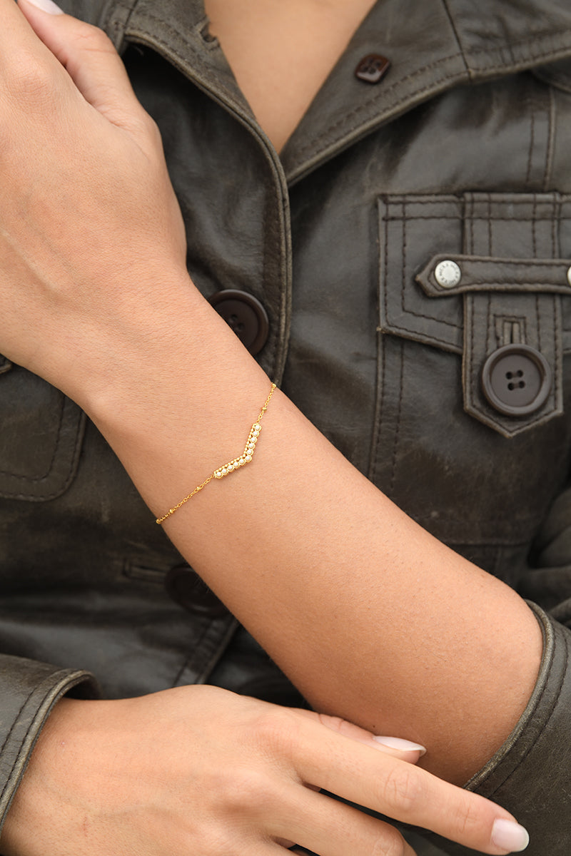 Bracciale "Sandra" in acciaio inossidabile