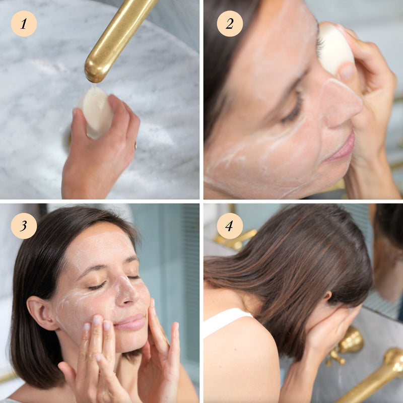 ORGANIC solid facial cleanser