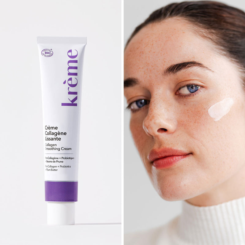 Organic smoothing anti-wrinkle cream