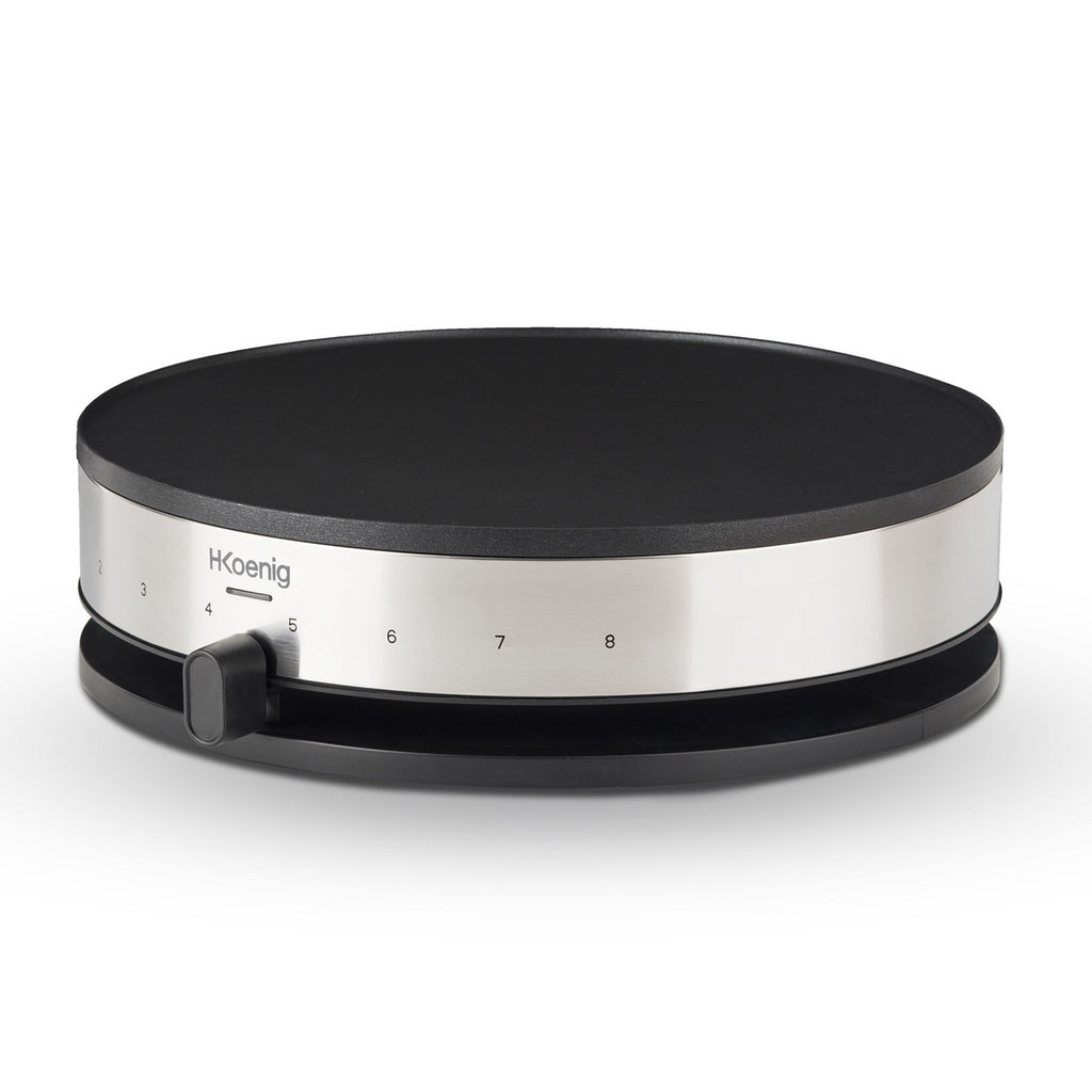 Crêpe Maker - Black/Stainless Steel