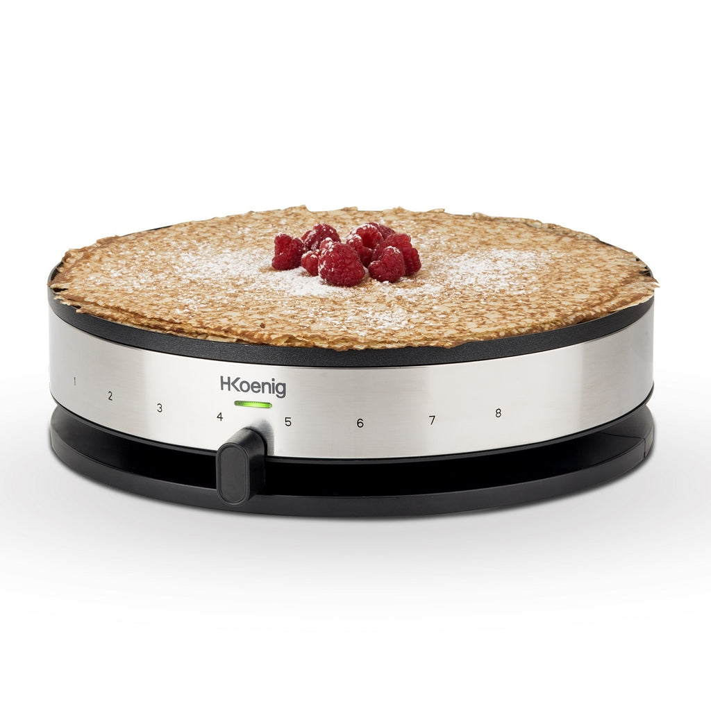 Crêpe Maker - Black/Stainless Steel
