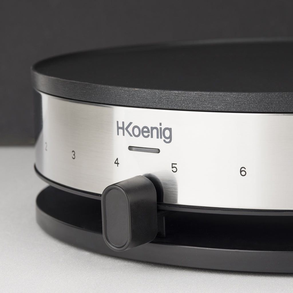 Crêpe Maker - Black/Stainless Steel