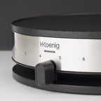 Crêpe Maker - Black/Stainless Steel