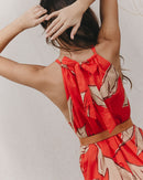 Robe Longue Kristen Orange