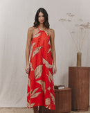 Robe Longue Kristen Orange