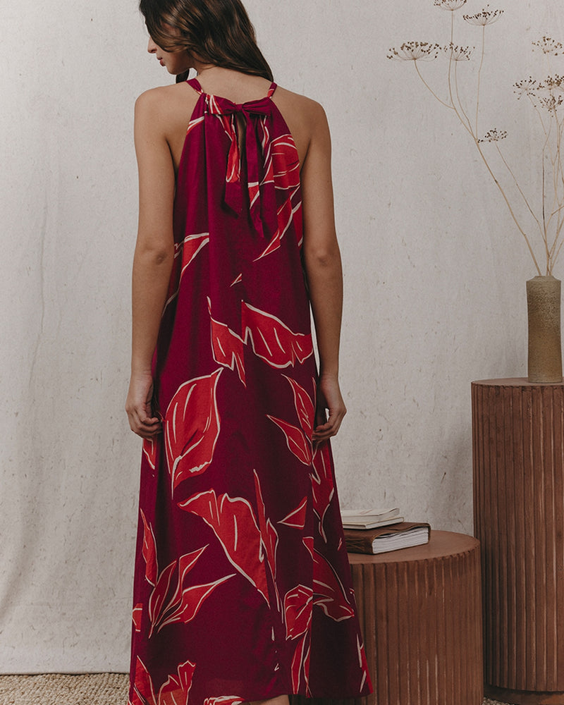 Robe Longue Kristen - Pivoine