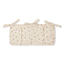 Pochette de rangement bloom red/blue KONGES SLOJD en coton biologique - Sélection Konges Slojd à retrouver sur amaetc.com, concept store eco friendly pour enfants