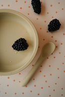 Set de cuenco y cuchara de silicona para limonada - Selección Konges slojd disponible en amaetc.com, concept store ecológico para niños