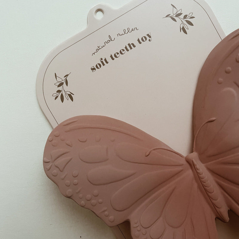 KONGES SLOJD butterfly teething ring - Konges slojd selection to find on amaetc.com, eco friendly concept store for children