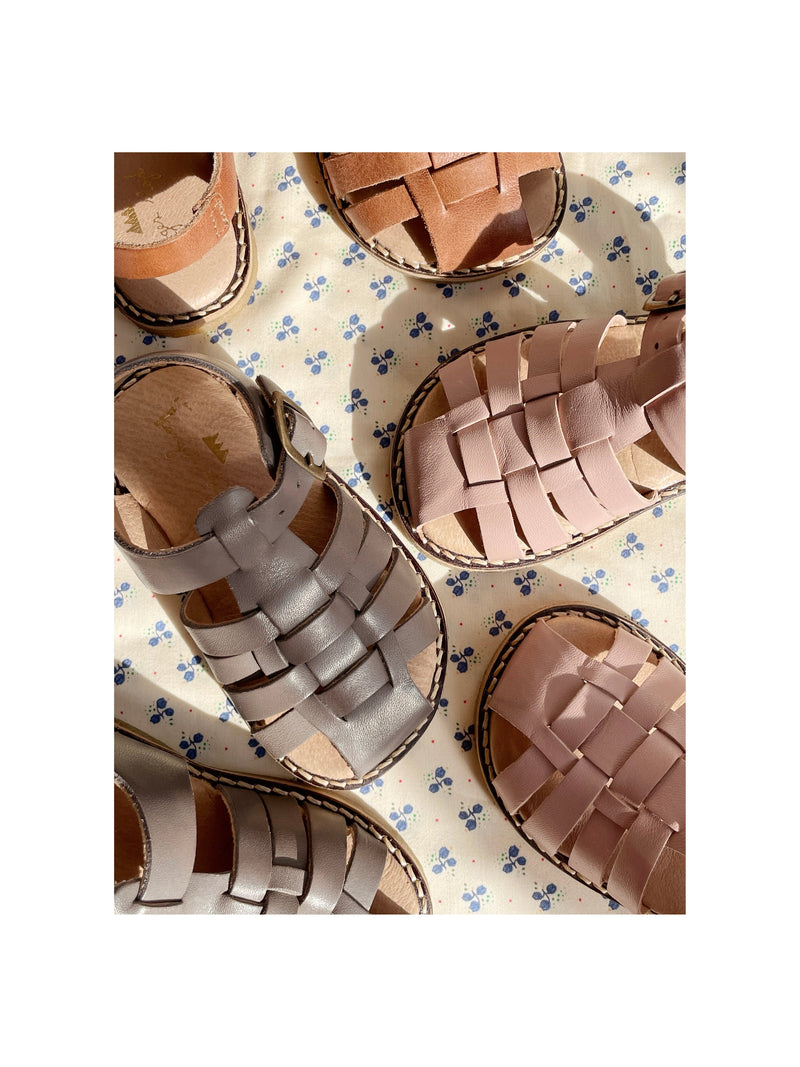 Konges Sløjd - Sandales À Bride Minou - Dove