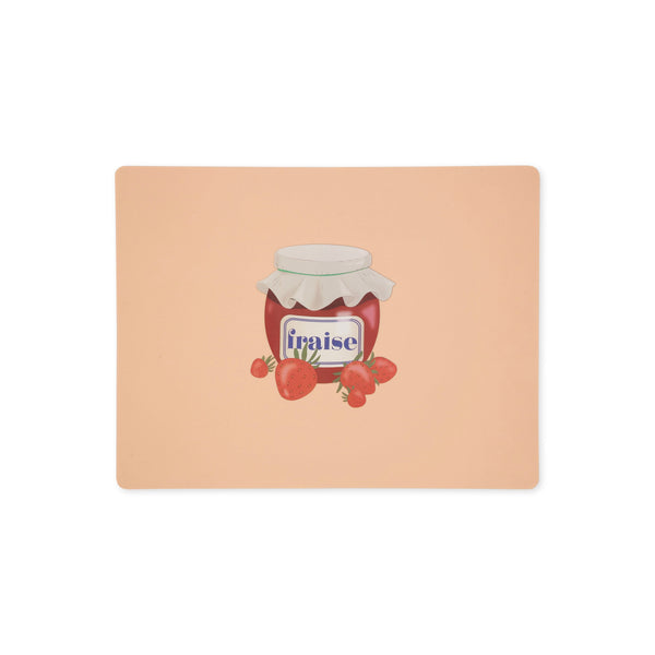 Konges Sløjd - Set De Table En Silicone - Fraise