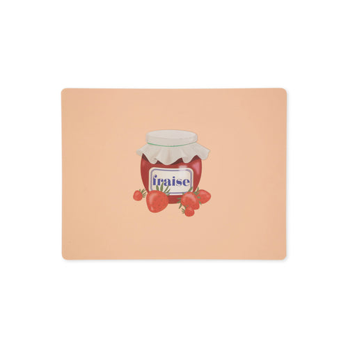 Konges Sløjd - Set De Table En Silicone - Fraise
