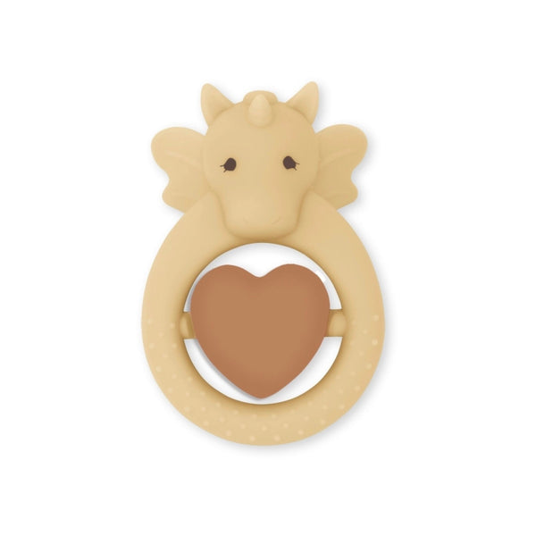 Konges Sløjd - Unicorn Brother Teething Toy - Lemonade