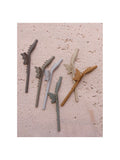 Paquet De 4 Pailles En Silicone Dragon - Caramel Mix