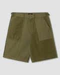 K Short - Olive Rs/Poplin Mix