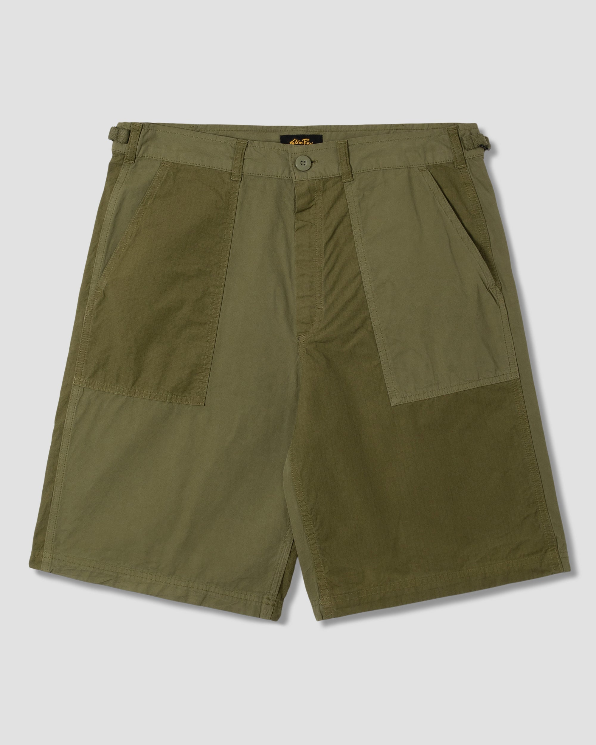 K Short - Olive Rs/Poplin Mix