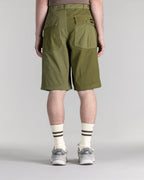 K Short - Olive Rs/Poplin Mix