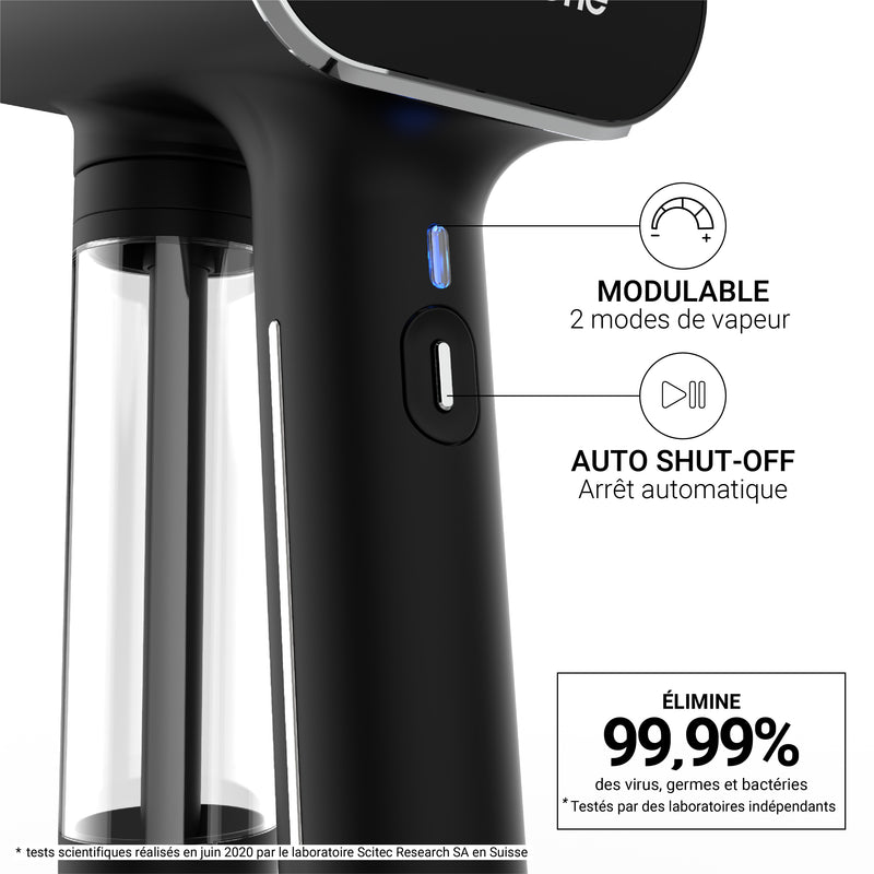 Portable Steamer - Karl - Black