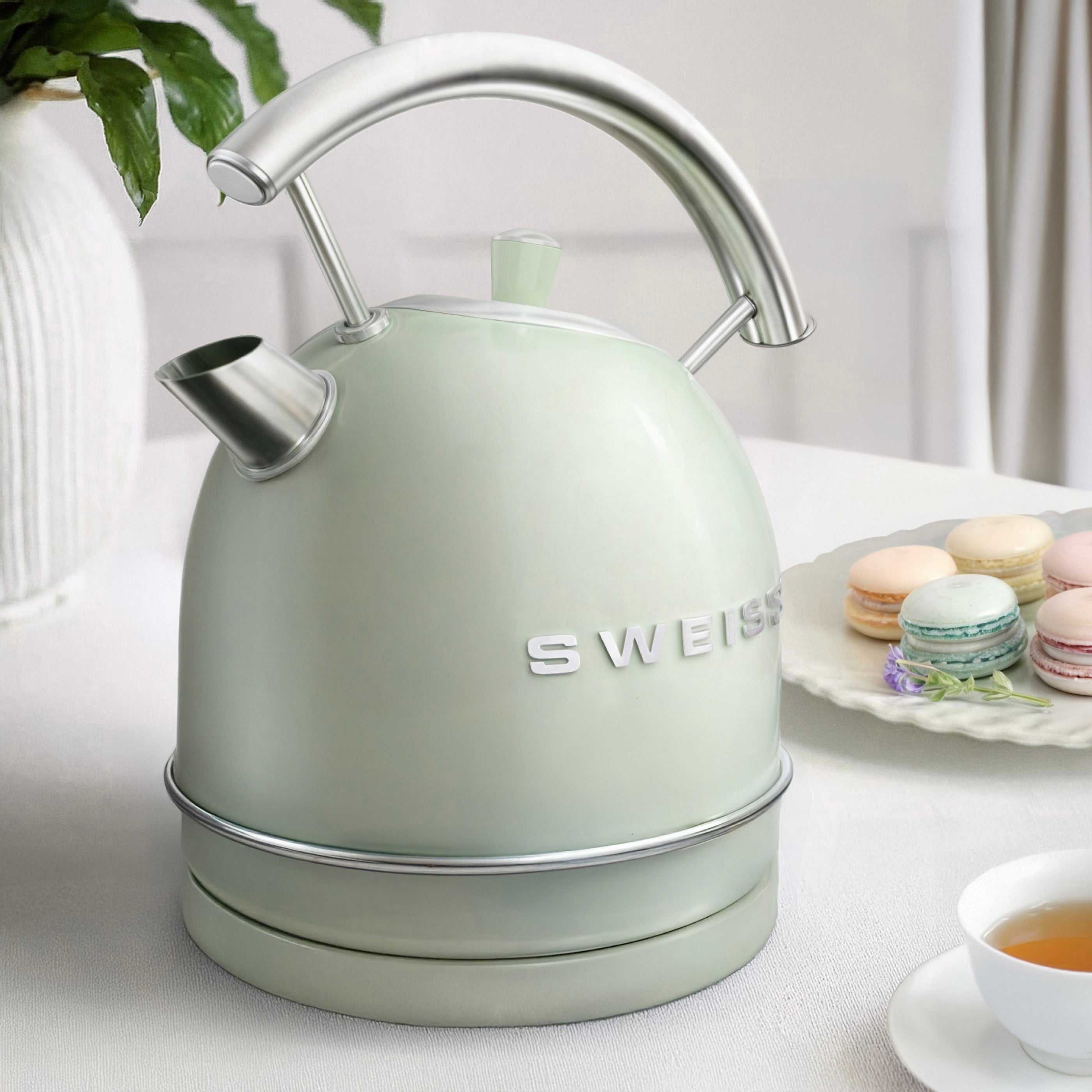 Vintage Kettle - Green - 1.8L