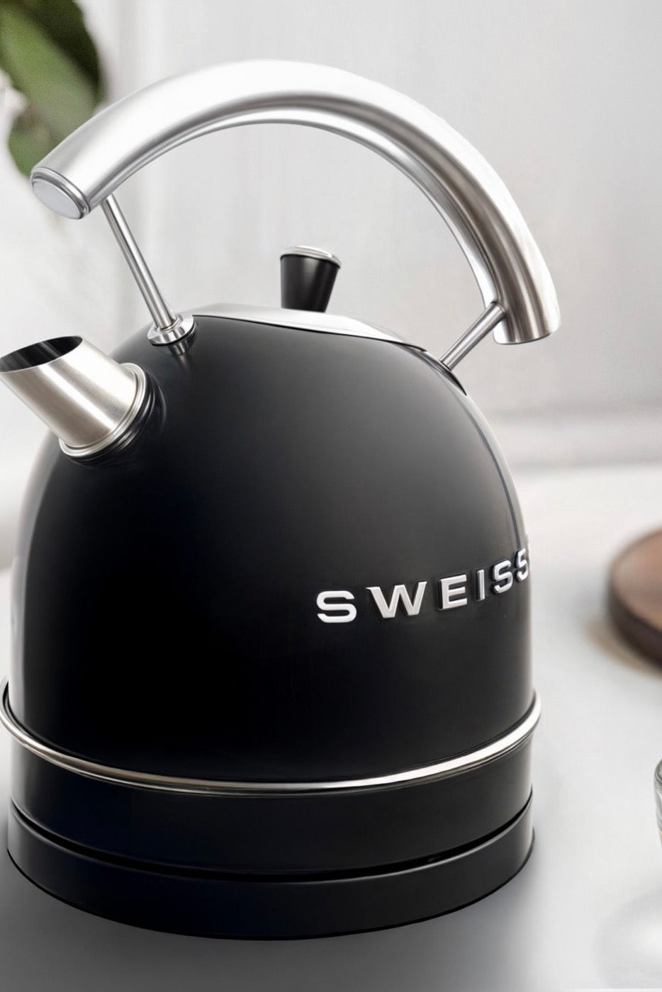 Vintage Kettle - Black - 1.8L