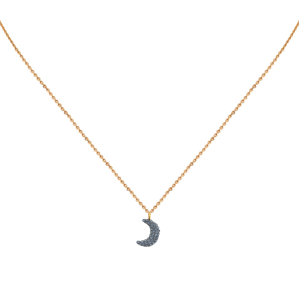 Kuchi Moon Silver Night Necklace