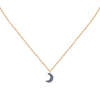 Kuchi Moon Silver Night Necklace