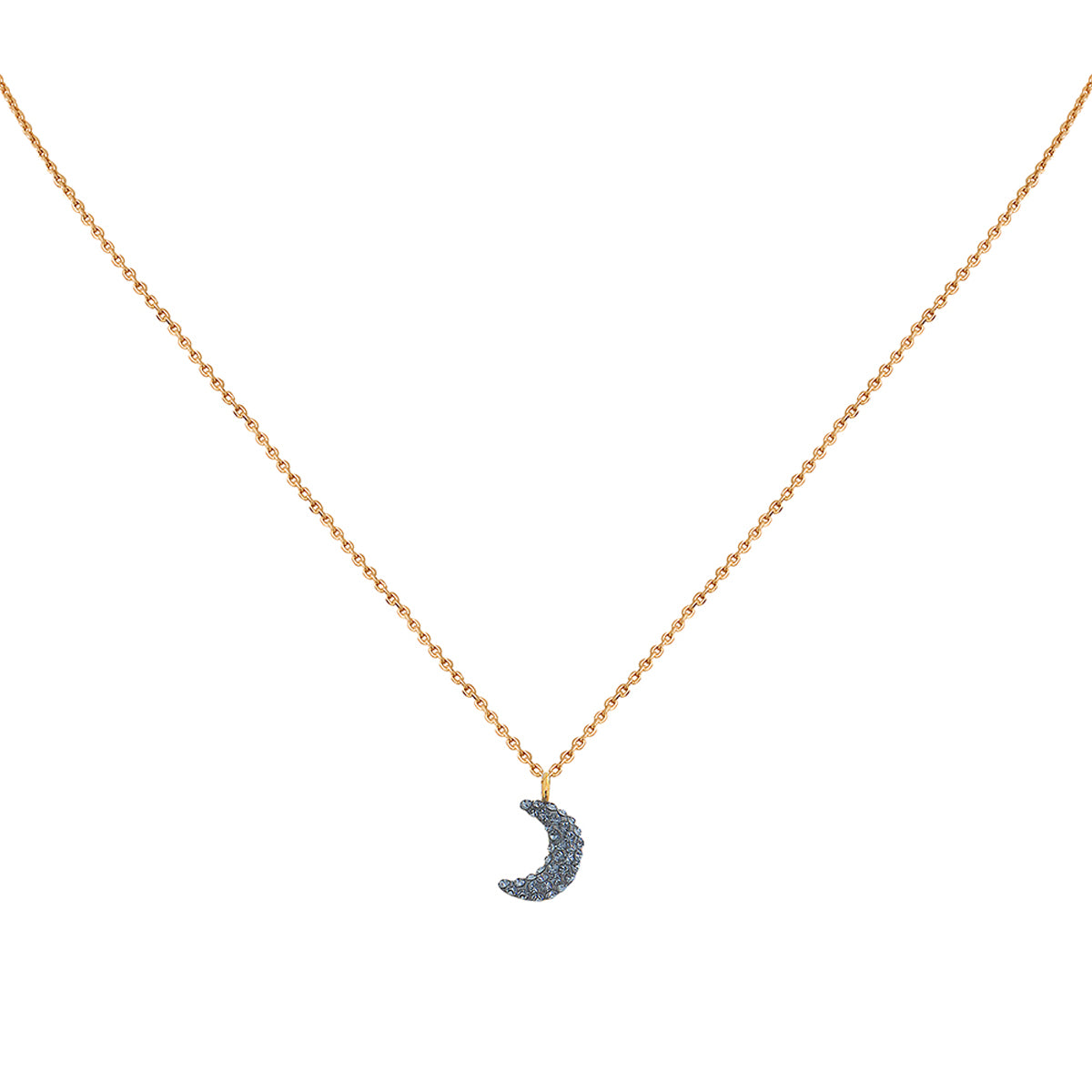 Kuchi Moon Silver Night Necklace