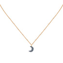 Collier Kuchi Moon Silver Night