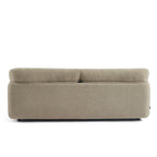 Kurly - 3-Seater Sofa - Textured Fabric - Beige