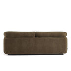 Kurly - 3-Seater Sofa - Textured Fabric - Taupe
