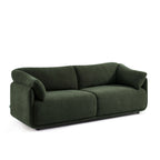 Kurly - Canapé 3 Places - Tissu Texturé - Vert