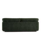 Kurly - Canapé 3 Places - Tissu Texturé - Vert