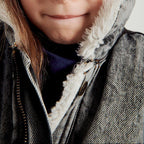 Chaqueta corta - Negro nieve - Niño