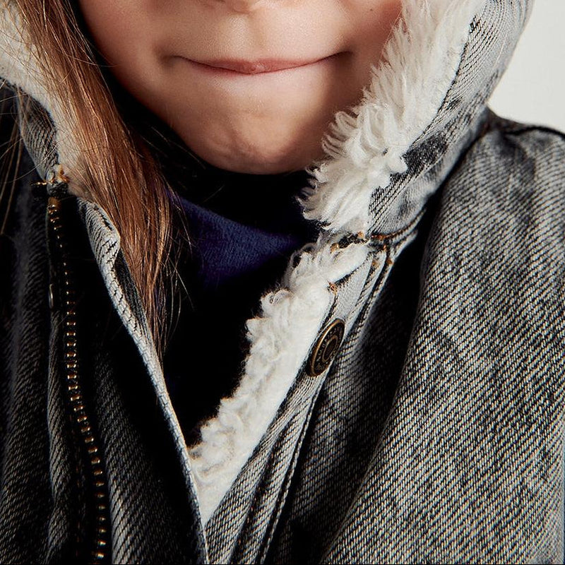 Chaqueta Corta - Negro Nieve - Niño