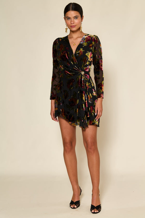 Robe Kensley Countryside Devoré Black