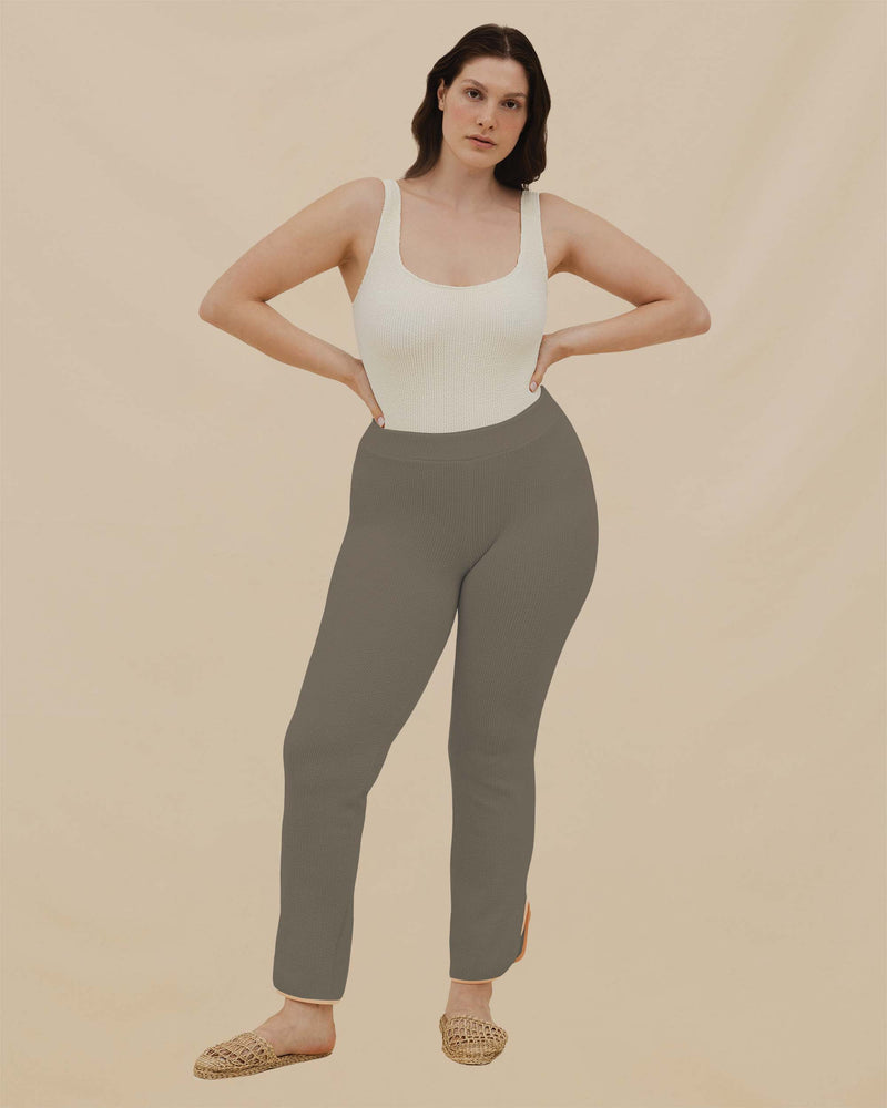 Pantalon Long Kiana - Noisette